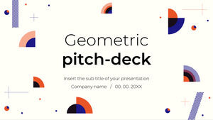 幾何商業項目提案免費演示模板 - Google 幻燈片主題和 PowerPoint 模板