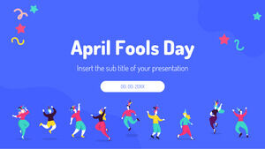 Darmowy szablon prezentacji na prima aprilis – motyw prezentacji Google i szablon programu PowerPoint