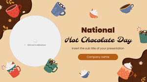 Google幻灯片主题和PowerPoint模板的全国热巧克力日免费演示设计