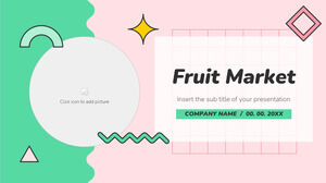 سوق الفاكهة - عرض تقديمي - موضوع