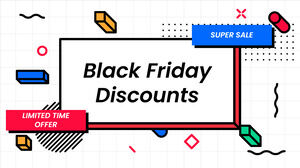Black Friday Discounts Free Presentation Theme