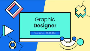 Diseñador gráfico Plantilla gratuita de PowerPoint y tema de Google Slides