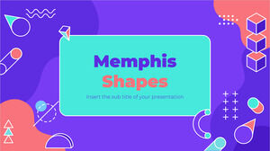 Memphis Shapes Darmowy szablon programu PowerPoint i motyw Google Slides