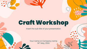 เทมเพลต Craft Workshop ฟรี PowerPoint และธีม Google Slides