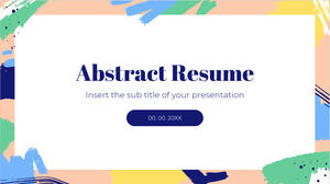 Streszczenie CV Darmowy szablon programu PowerPoint i motyw prezentacji Google