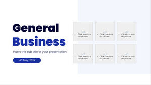 เทมเพลต PowerPoint สำหรับธุรกิจทั่วไปและธีม Google Slides ฟรี