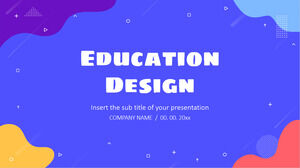Google スライドのテーマと PowerPoint テンプレートの Waves 無料プレゼンテーション デザイン
