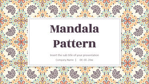 Mandala Presentation Design for Google Slides theme and PowerPoint Template