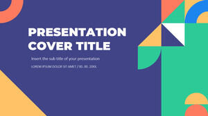 Free Google Slides themes and PowerPoint Templates for Minimalistic Geometric Presentation