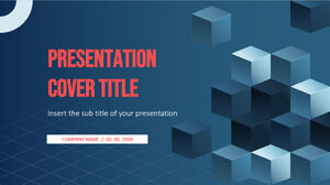 Free Google Slides themes and PowerPoint Templates for Hexahedron Design Presentation