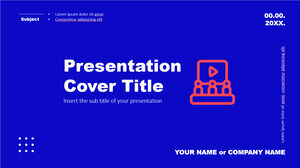Бесплатные темы Google Slides и шаблоны PowerPoint для минимальной презентации бизнес-отчета