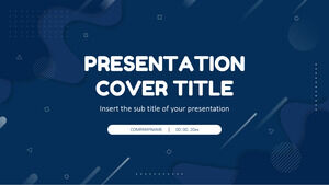 Modelli PowerPoint gratuiti e temi di Presentazioni Google per la presentazione di Fluid Memphis Design