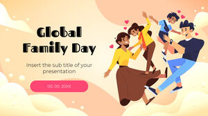 Design di presentazione per la Giornata mondiale della famiglia: tema di presentazioni Google e modello PowerPoint gratuiti