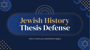 การป้องกันวิทยานิพนธ์ประวัติศาสตร์ยิว