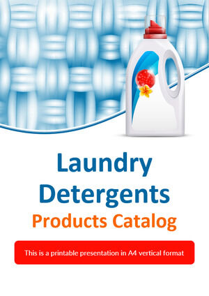 Laundry Detergents Products Catalog