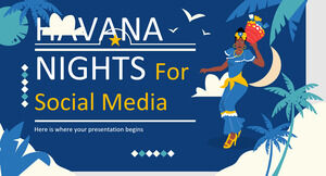 ソーシャル メディアのためのハバナ ナイト