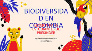 哥倫比亞的生物多樣性 - 學前班學生的課程