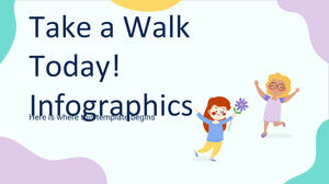 Machen Sie heute einen Spaziergang! Infografiken
