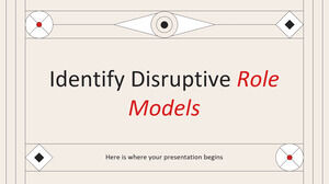 Taller de identificación de modelos a seguir disruptivos