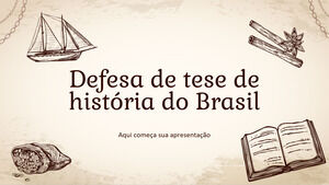 Difesa della tesi di storia brasiliana