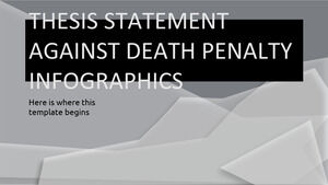 反對死刑信息圖表的論文陳述