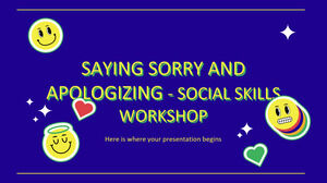 Przepraszanie i przepraszanie - Warsztat Umiejętności Społecznych
