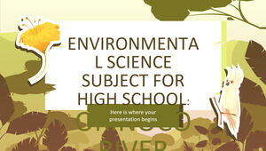 Environmental Science Subject for High School - Orinoco River