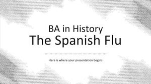 BA en histoire - La grippe espagnole