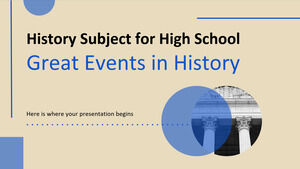 Pelajaran Sejarah untuk SMA: Peristiwa Hebat dalam Sejarah