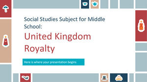 중학교 사회 과목: 영국 왕족