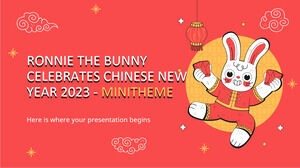 Ronnie The Bunny świętuje chiński Nowy Rok 2023 — Minitheme