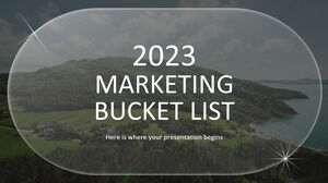 Elenco dei desideri di marketing 2023
