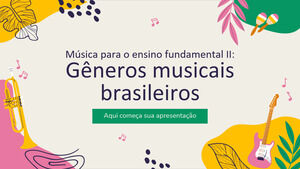 Materia musicale per la scuola media: generi musicali brasiliani