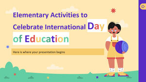 Элементарные мероприятия, посвященные Международному дню образования