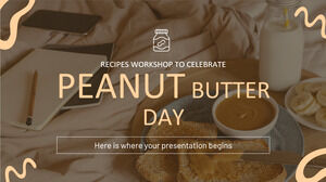 Atelier de recettes pour célébrer la journée du beurre de cacahuète