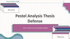 Obrona tezy z analizy Pestel