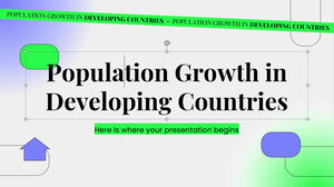 Crescita della popolazione nei paesi in via di sviluppo Difesa della tesi