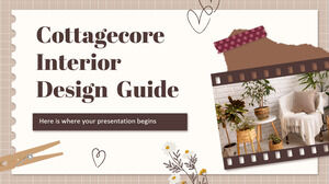 Guida all'interior design di Cottagecore