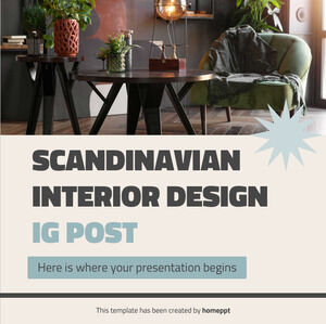 Skandinavisches Innendesign IG Post