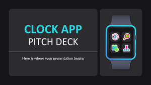 Orologio App Pitch Deck