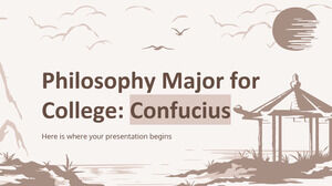 Majeure en philosophie pour le Collège : Confucius