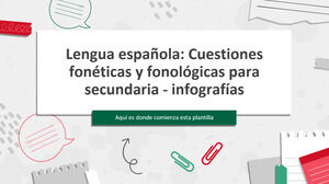 Limba spaniolă: probleme fonetice și fonologice pentru infograficele de gimnaziu