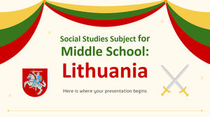 중학교 사회 과목: 리투아니아