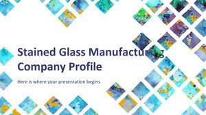 Perfil de la empresa de fabricación de vidrieras