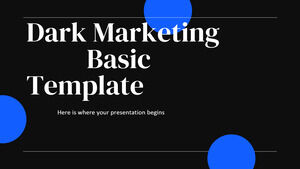 Dark Marketing Basic Template
