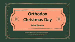 Minitema ortodoxă de Crăciun