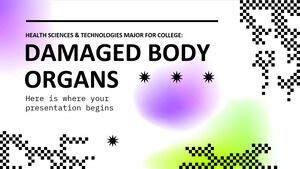 Majeure Sciences et technologies de la santé pour le collégial : organes du corps endommagés