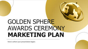 Rencana Pemasaran Upacara Golden Sphere Awards
