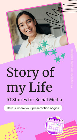 Geschichte meines Lebens IG Stories für Social Media
