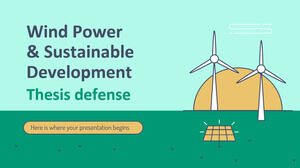 Защита диссертации ветроэнергетика и устойчивое развитие